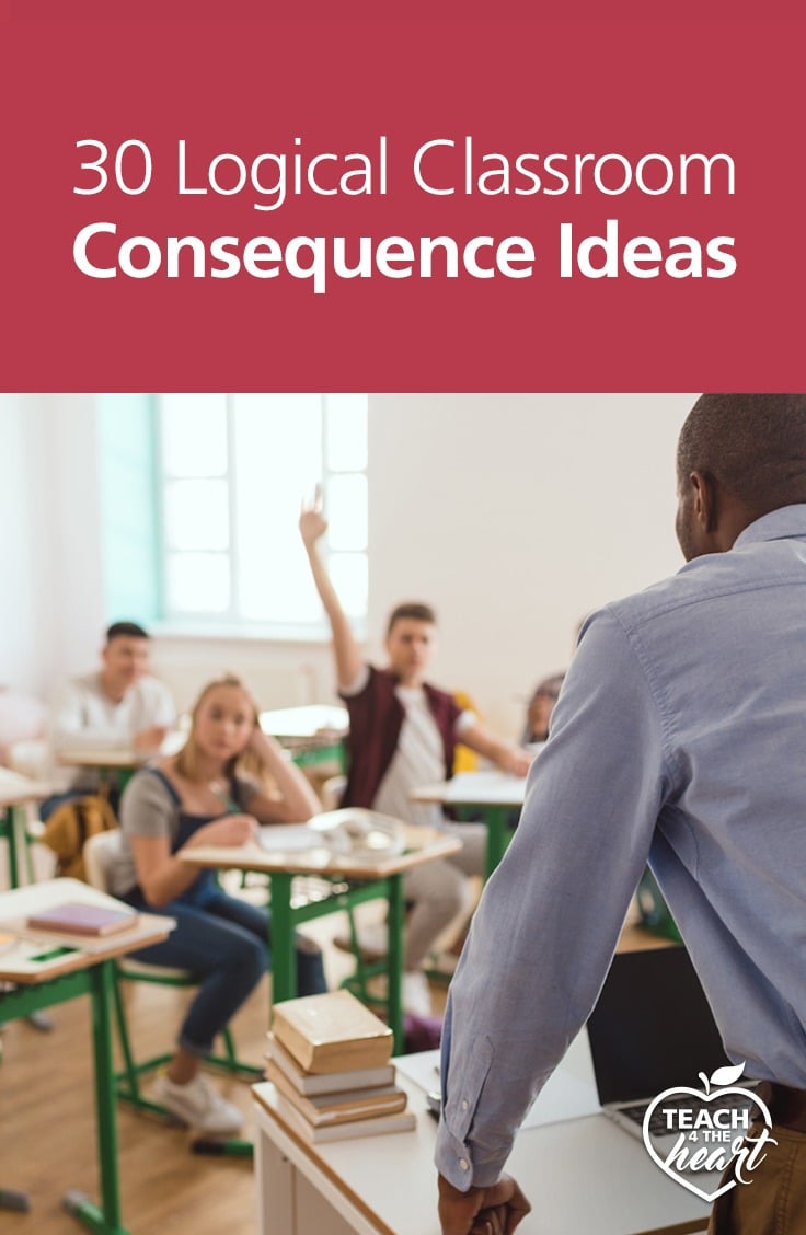 PIN 30 Logical Classroom Consequence Ideas