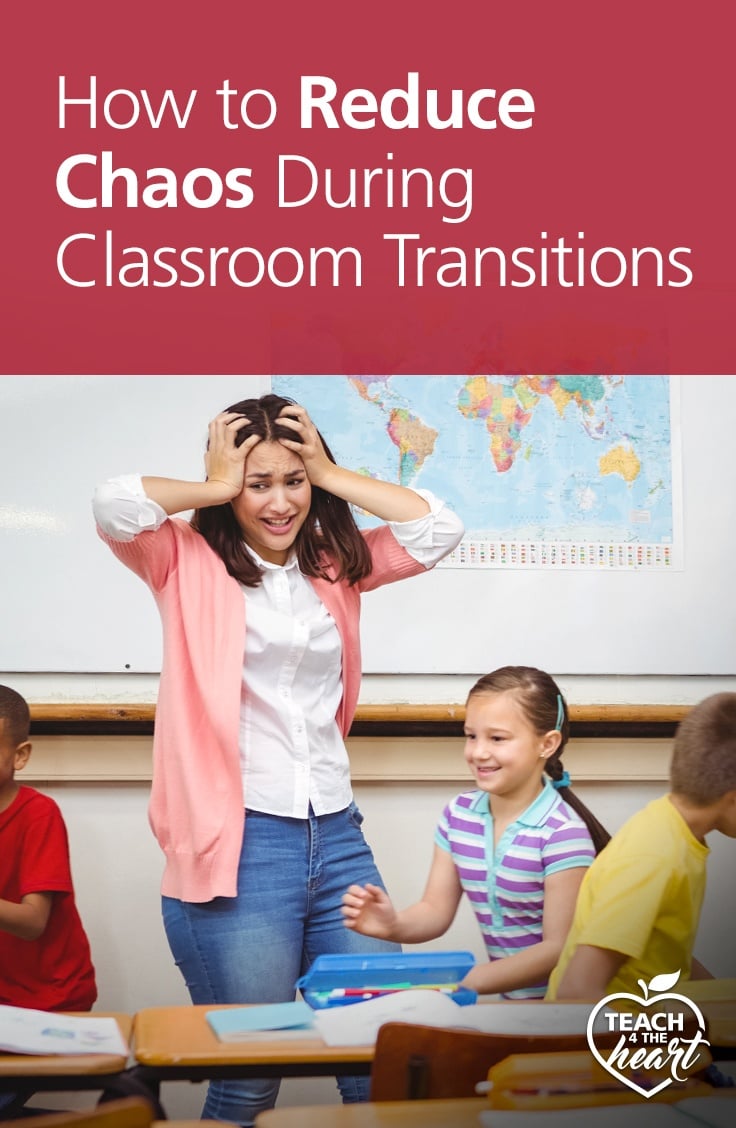 reduce chaos during classroom transitions