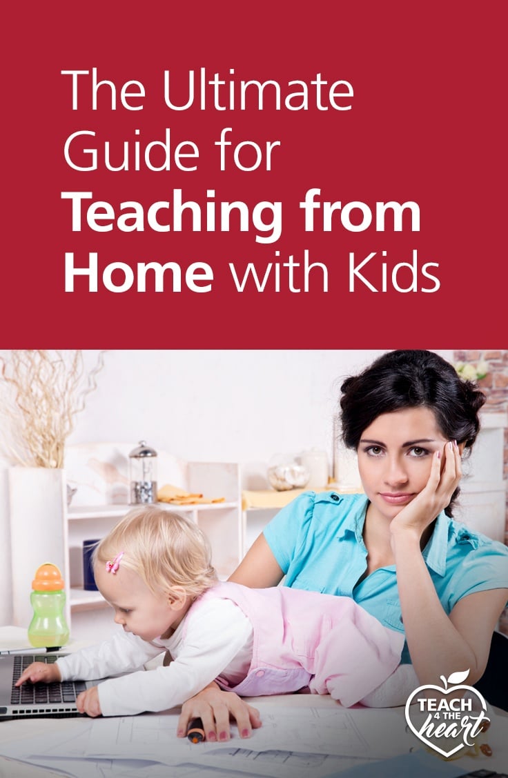 PIN The Ultimate Guide for Teaching from Home with Kids
