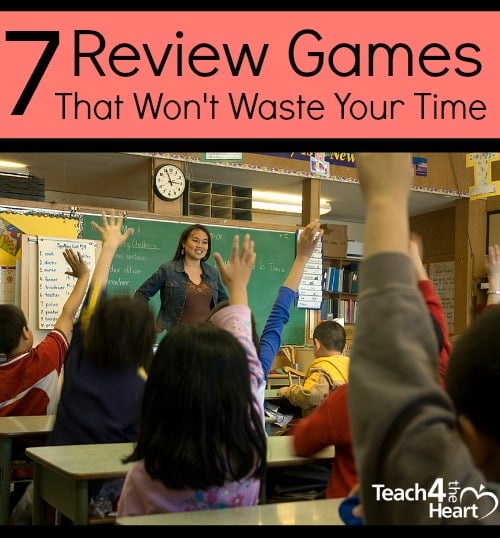 7 Classroom Review Games that won't waste your time