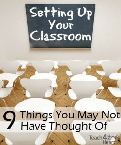 Setting Up Your Classroom