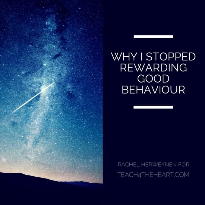 Why I stopped rewarding good behavior
